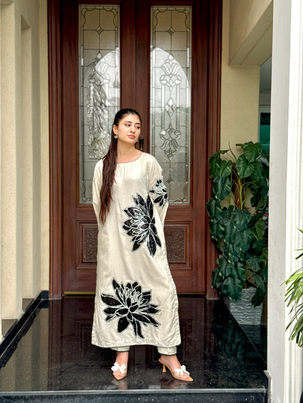 Gul-Mehar 2 pcs stitched embroidered