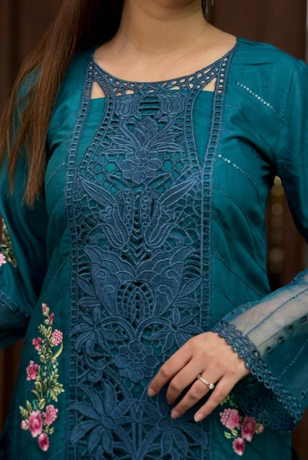 Gulbahar 3pc stitched embroidered