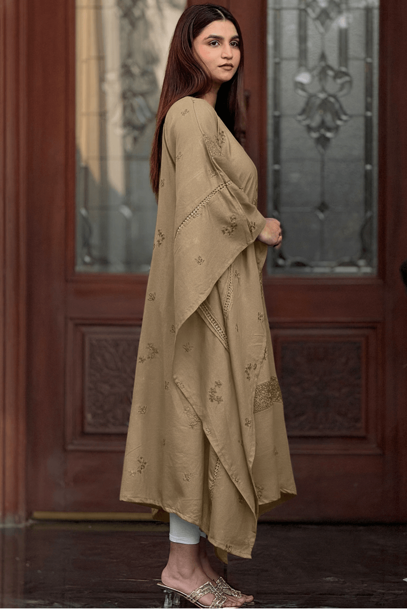 Terra 1pc stitched embroidered