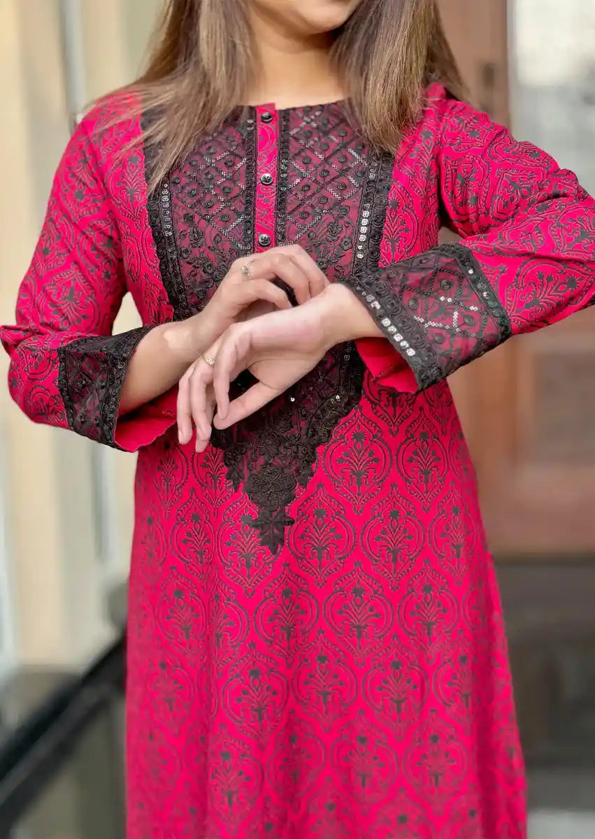 Luxe Essence 2pc Stitched embroidered