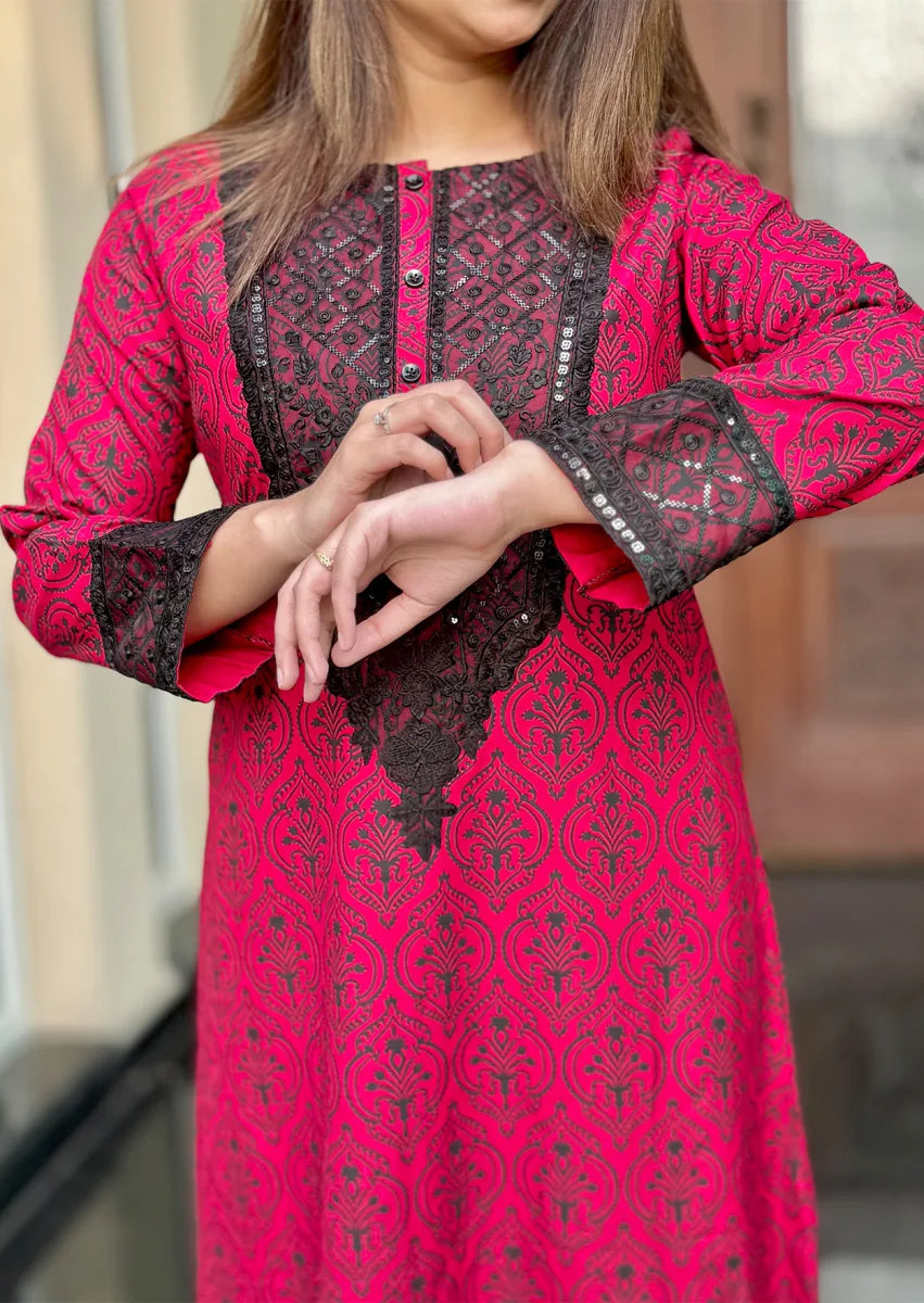 Luxe Essence 2pc Stitched embroidered