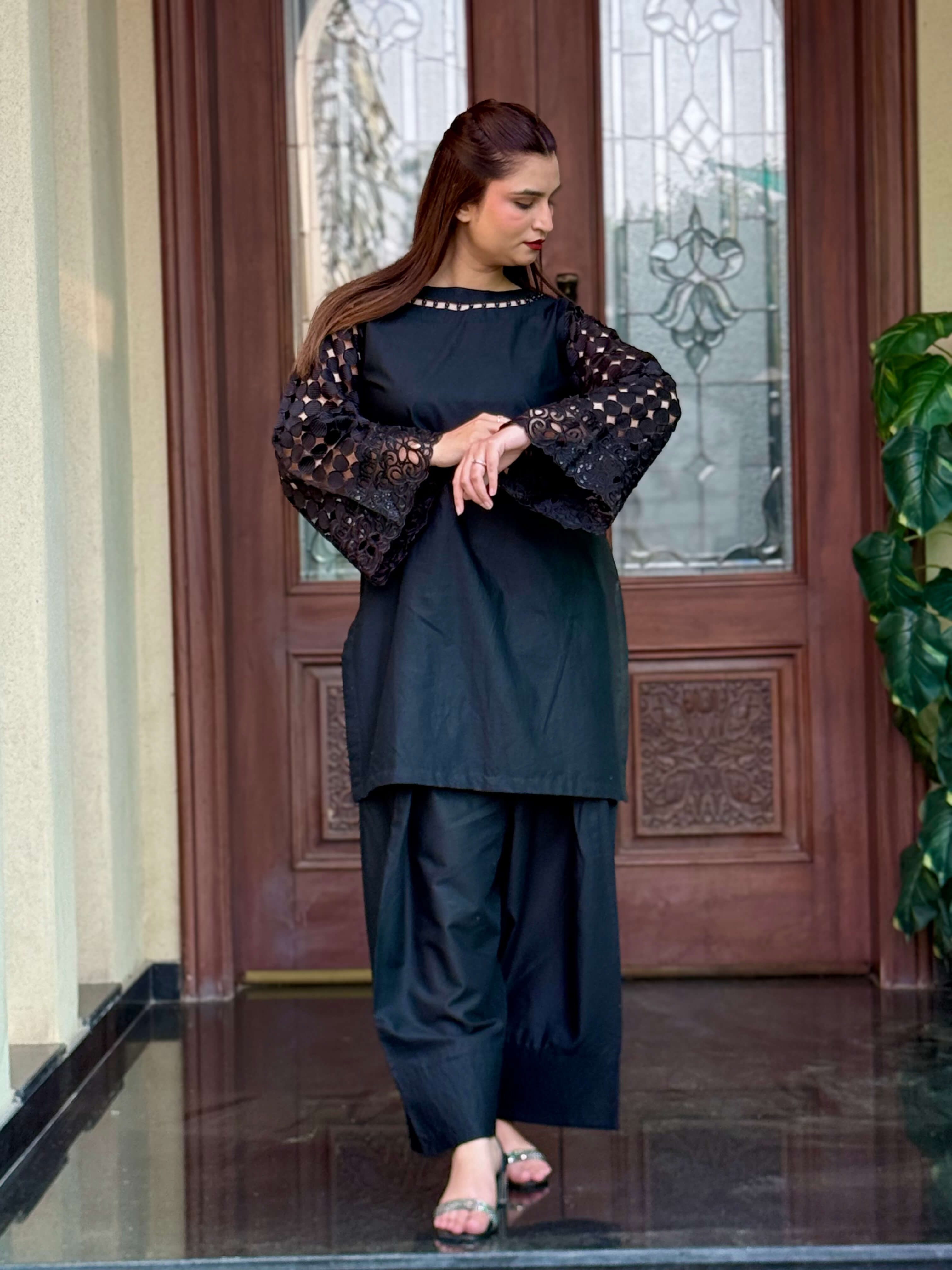 Net Grace Stitched 2 piece