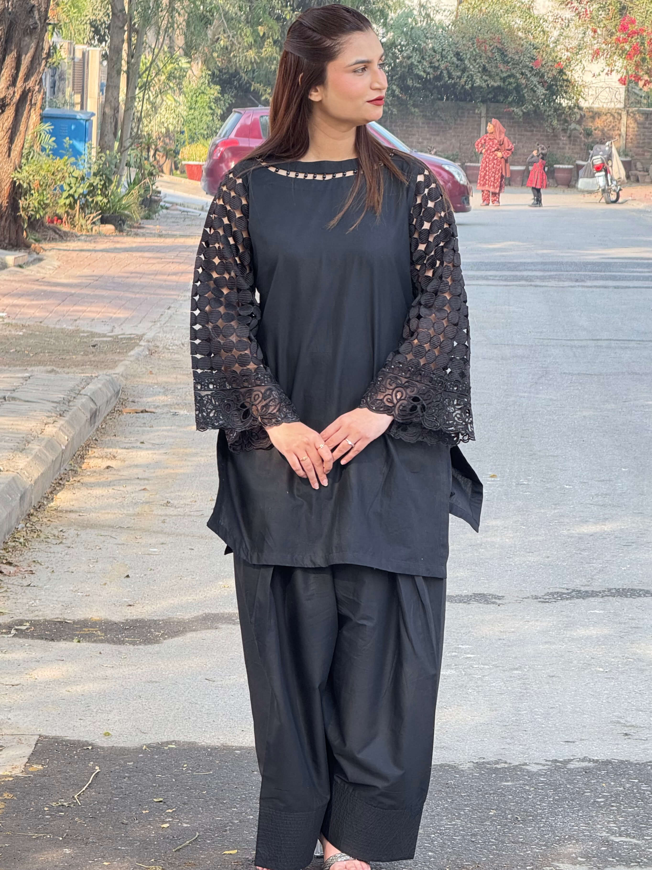 Net Grace Stitched 2 piece