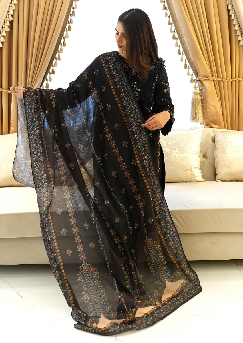 Naire 3pc Stitched embroidered