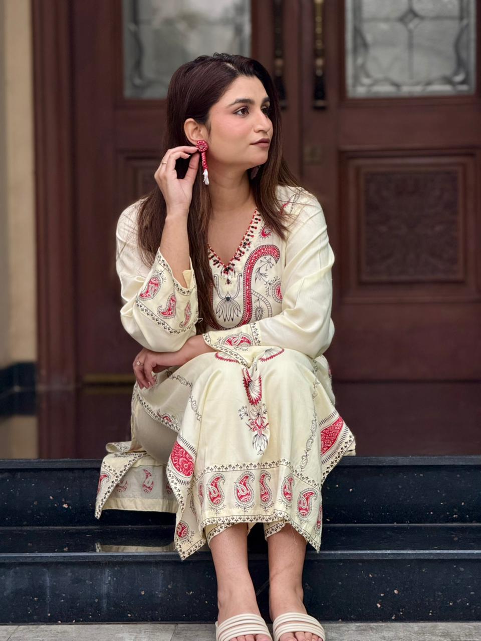 Afsaana (2 Pcs Stitched Emroidered)