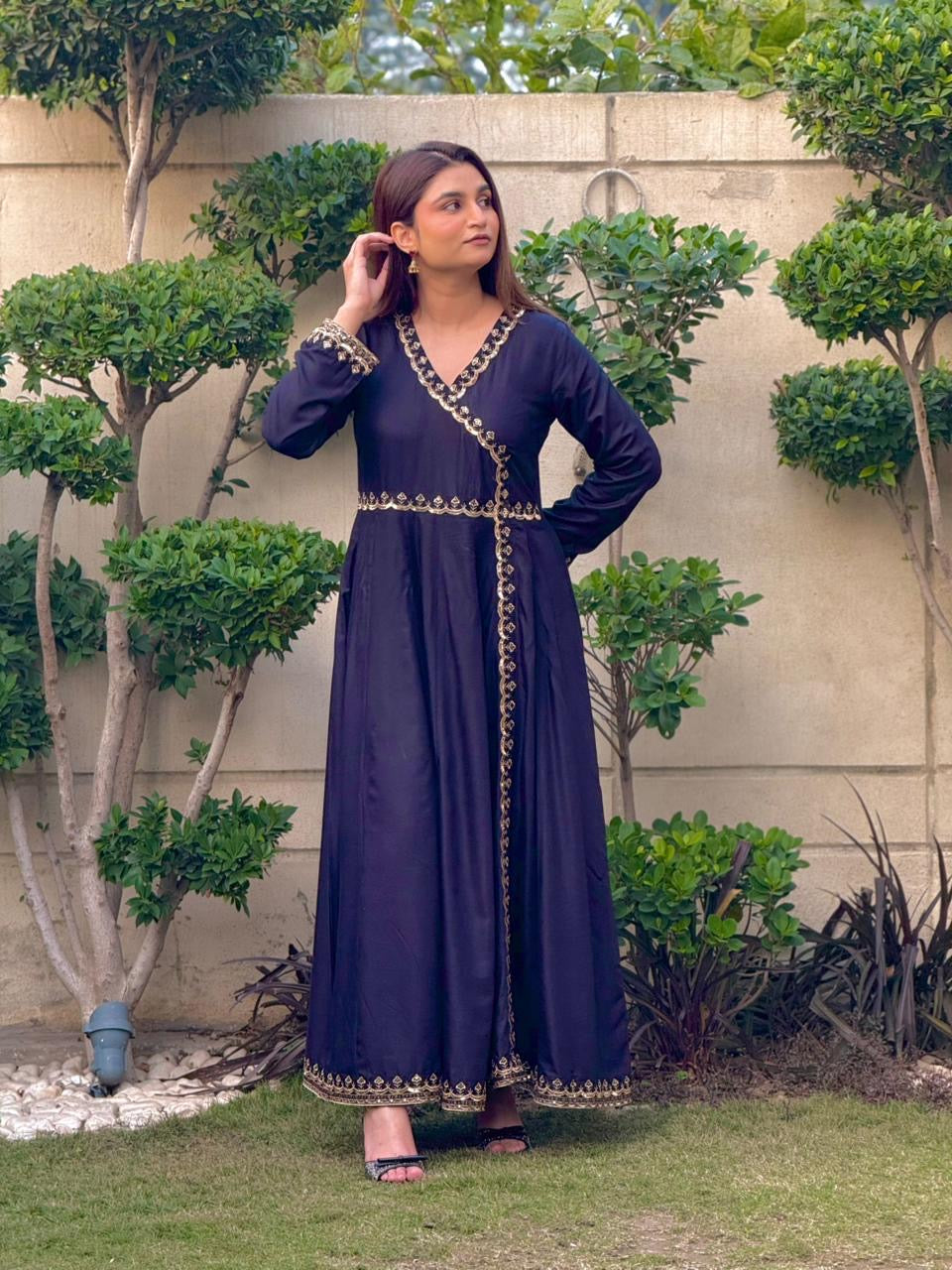 Anarkali 2 piece stitched