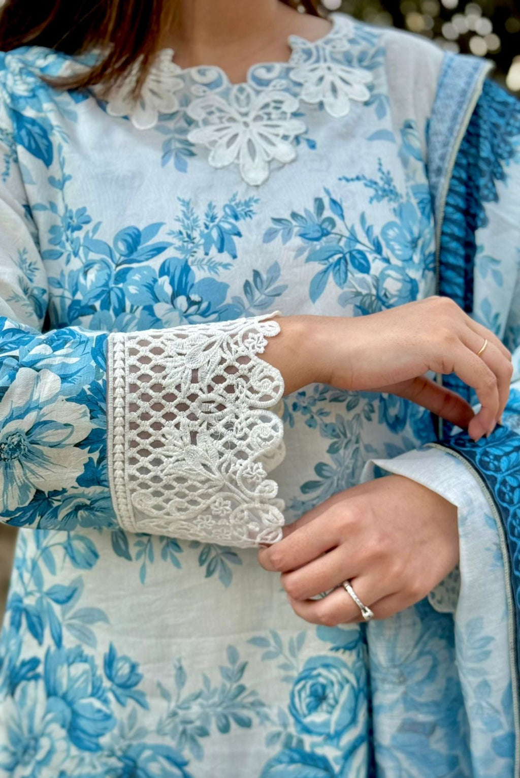 Bluebell 3pc stitched embroidered